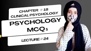 Psychology Mcqs | Dsm 5 Lectures | Psychology lectures Series | Clinical Psychologist Iqra Saeed