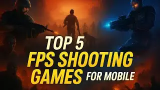 Top 5 Offline FPS Shooting Games for mobile (Android & iOS) #top5 #fpsshootinggame #offlinegames 