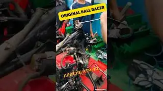 Original ball racer for apache rtr 4v |Part-1 #ballrecerforbike #abdullahrifat #bikeaccessories #4v