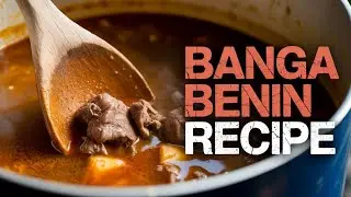 Join me and let cook black soup with banga #foodlover #cooking #food 