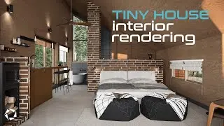 TUTORIAL: TINY HOUSE RENDER INTERIOR