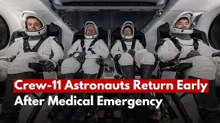 Crew-11 Astronauts Return Early After Medical Emergency