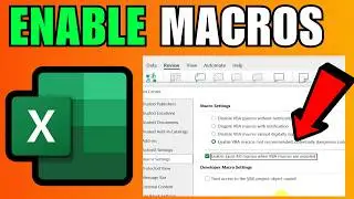 How To Enable Macros In Microsoft Excel 365 (2026) (Beginners Guide)