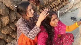 long hair cracking and nit picking  / nit picking by hand  / nitpicking new video