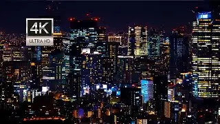 6 HOURS &bull; City Skyline at Night in 4K UHD