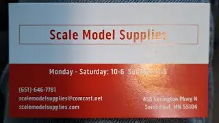I FOUND MY HOLLY GRAIL , SCALE MODEL  SUPPLIES!