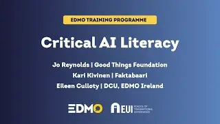 EDMO Online Training: Critical AI Literacy