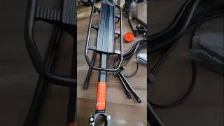How to install  back carrier in gear cycle#ytshorts #cycle #gear#carrier #premium #bicycle