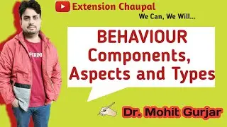 Behaviour||Aspects of Behavior|| Types of Behaviour|| KASA|| Meaning of Behavior || Dr. Mohit Gurjar