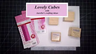 How to Make Lovely Cubes for Valentine with Dollar Tree Items | Valentine DIY Ideas