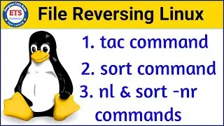 3 Different Ways to Reverse the Order of File Content | File Reversing in Linux | Linux Commands