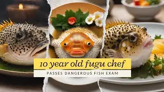 Youngest Fugu Chef Ever! 10-Year-Old Passes Dangerous Fish Exam