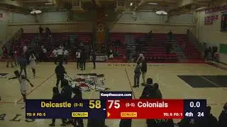 William Penn Vs Delcastle Boys Basketball