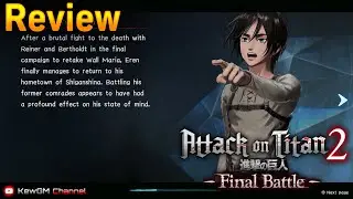 Eren Jeager (Long Hair)- Attack On Titan 2 Final Battle
