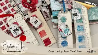 Beyond Basic Swatches: Create Stunning Tags for Your Journal #faithjournaljuly2025 ournaljuly2025