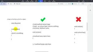 OOP Basics Part 1 Starting Key Points To Remember Till End