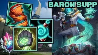 FNAF PURPLE GUY LORE?!? - Baron Supp Deity Smite 2 Gameplay