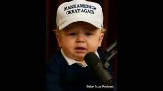 Baby Trump vs Baby Kim Jong Un The Cutest Podcast Debate Ever! 😂🎙️ #Shorts #babypodcast #babytrump