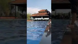 SWEET DIVE IN TO POOL | TINTON RESORT UDUPI KUNDAPURA