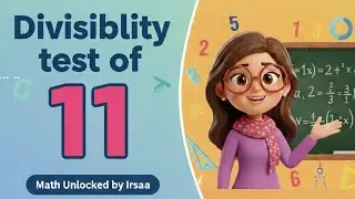 Divisibility test of 11 | easy math trick 