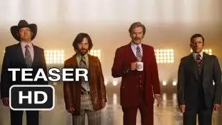 Anchorman 2: The Legend Continues Official Teaser (2013) Will Ferrell Movie HD