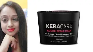 Godrej Professional Keracare Keratin Repair Mask | For Chemically Treated & Damaged Hair| Rimes Vlog