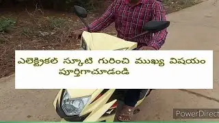 Ved motors electric scooter review telugu