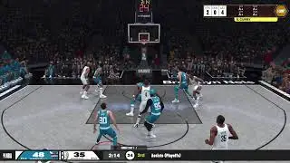 Nba2k26 created player SG Build NC style fantasy Draft ECF Gm 3 Tied 1 1 legooooooooo