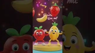 Happy Fruits Dance  | Cute Cartoon for Kids 💃🏻🕺🏻