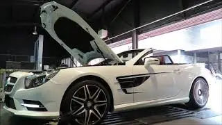2016 Mercedes - W231 SL400 Mar's ECU Tune Dyno Test 367WHP