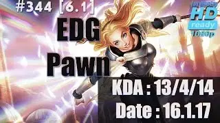 16.1.17 LPL EDG Pawn Mid Lane Lux(vs Malzahar) Kr Solo Q[1080p]#344