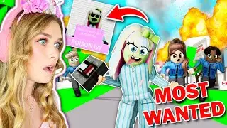 Going UNDERCOVER As The MOST WANTED CRIMINAL In Brookhaven! (Roblox)