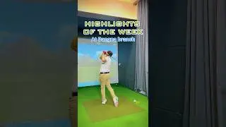 Highlights of the week! #golf #golfindoor #golfingground #golfacademy #golfswingolflife