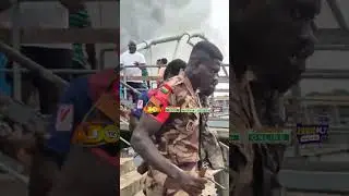 Several looters attempting to steal from shops during the Adum fire outbreak have been arrested