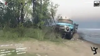 Spintires Tutorial Old still good achievement on The River Map