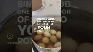Easy to Peel Farm Fresh Eggs #homesteadinglife #backyardchickens #farmfresheggs