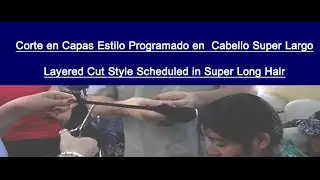 Corte en Capas Estilo Programado en  V - V haircut