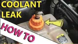 How to find a 2013 Ford Escape Coolant Leak: HOW TO ESCAPE
