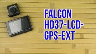 Распаковка Falcon HD37-LCD-GPS-EXT