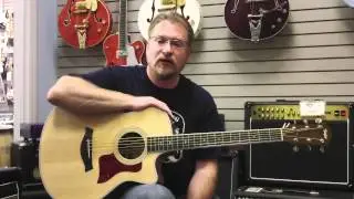 2012 Taylor Guitars Spring Llimited 416ce 6 String Baritone Acoustic Electric Guitar