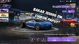 GACHA BUGGATI CHIRON BAKAR 12K DIAMOND + REVIEW DAN TEST DRIVE RACING MASTER