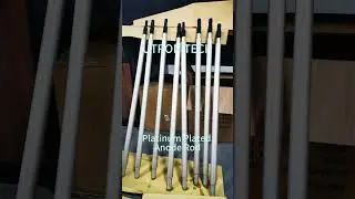 Platinum plated anode rod#platinum #platini #platinum plated