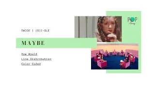 How Would TWICE Sing (G)I-DLE - Maybe || Line Distribution