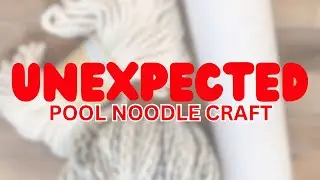 Unexpected pool noodle craft