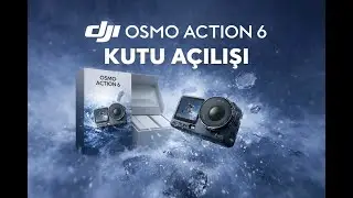 DJI Osmo Action 6 Adventure Combo | Kutu Açılışı (Unboxing)🔥