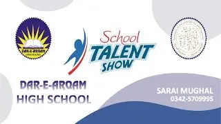 National Anthem Of Pakistan  I Talent Show Dar-e-arqam School Sarai Mughal