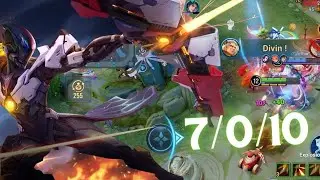 Hou Yi 7/0/10 en Ranked Diamant I 0 mort  Honor