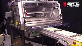 Chocolate Bar Automation, Row Aligning - Sewtec Automation
