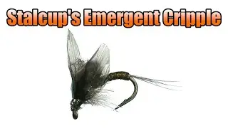 Вязание мушки Stalcup's Emergent Cripple Mayfly Fly Tying