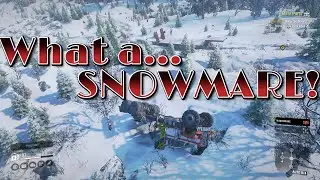 Season 2, Episode 7 - What a... SNOWMARE! (NIGHTMARE)! - SnowRunner on Hard Mode (Walkthrough)